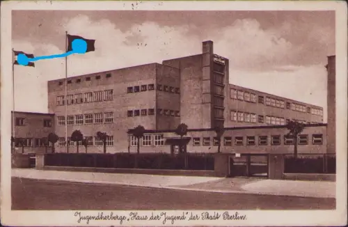 191773 AK Jugendherberge Haus der Jugend der Stadt Berlin 1935 SO 36 Teupitzerst