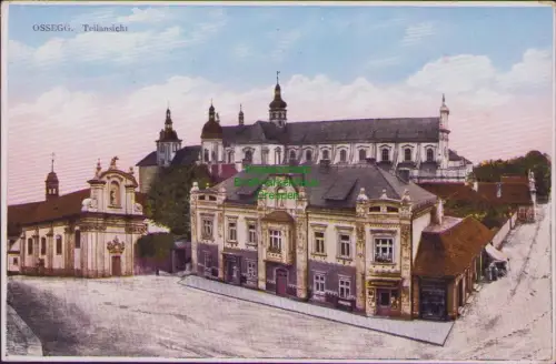 192414 AK OSSEGG Osek Teilansicht APOTHEKE 1929