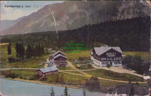 192419 AK Vorderriss a. Isar 1918