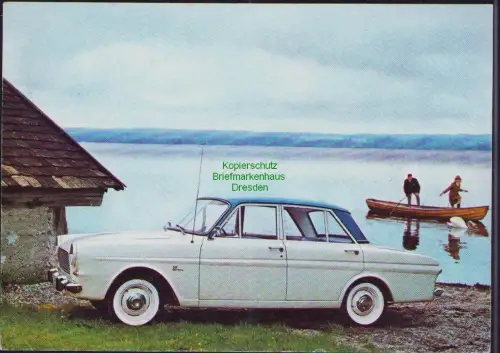 192430 AK Auto Reklame Ford Taunus 12M  Ford-Werke Köln 1964