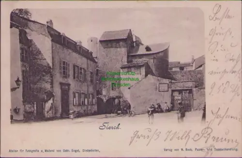 192435 AK Sierck-les-Bains Bad Sierck Lothringen 1903 Atelier für Fotografie u,
