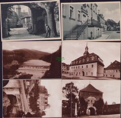 192452 5 AK Zschopau i.Sa. Ratskeller Schlosshof Rathaus Schloss Wildeck Bodemer