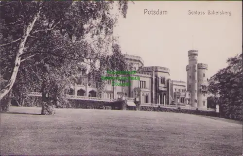 192572 AK Potsdam 1909 Schloss Babelsberg