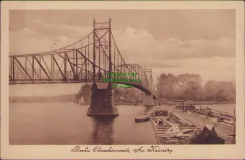 192606 AK Berlin-Oberschöneweide 1928 Am Kaisersteg