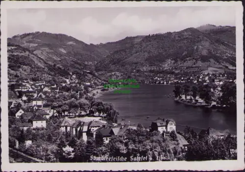 192684 AK Sommerfrische Salesel a. Elbe Fotokarte 1940