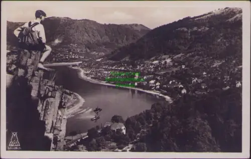 168632 AK Sommerfrische Wannow an der Elbe 1930 Weidlich Potokarte