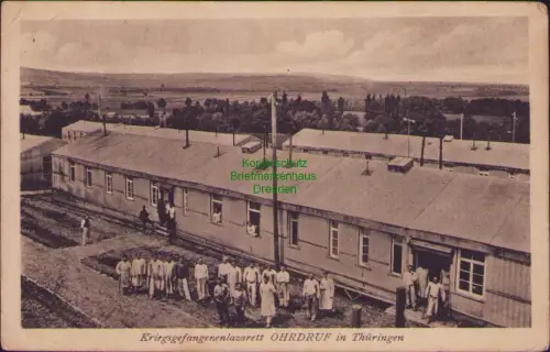 168603 AK Kriegsgefangenenlazarett OHRDRUF in Thüringen um 1918