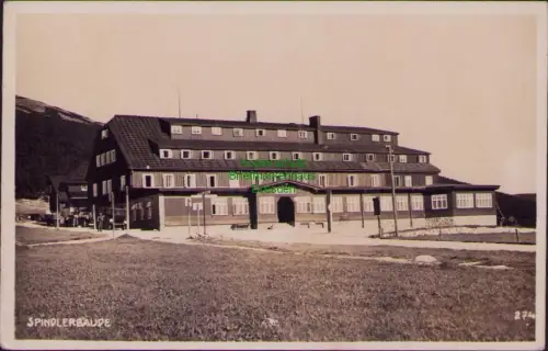 168608 AK SPINDLERBAUDE 274 Fotokarte 1931