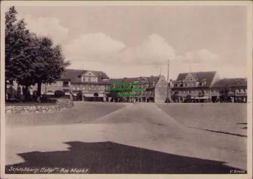 168666 AK Schloßberg, Ostpr. Am Markt 1942 V.Gross