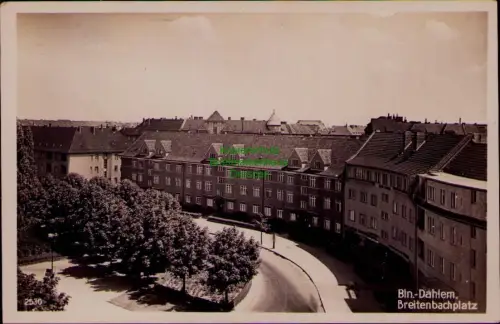 164956 AK Berlin Bln.-Dahlem Breitenbachplatz Fotokarte 1937