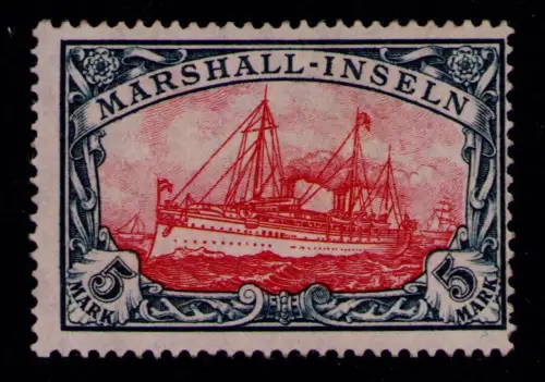B20417 Kolonien Marshall-Inseln 27 B II ungebraucht *, Mi.  80 €