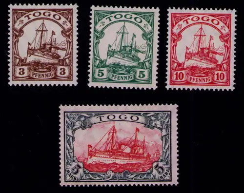 B20433 Kolonien Togo 20-23 I A postfrisch **, Mi.  150 €
