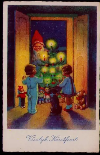 168847 AK Vroolyk Kerstfeest um 1930 Frohe Weihnachten