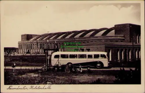 168835 AK Neumünster 1951 Holstenhalle
