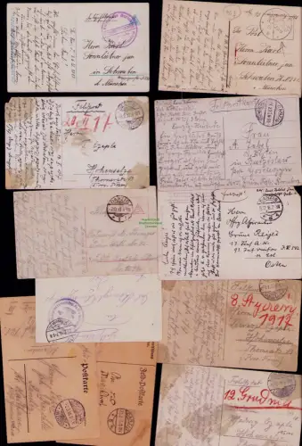 185101 11 AK Danzig Simonsdorf 1916 1918 Heubude Marine SMS Graudenz Feldpost MS