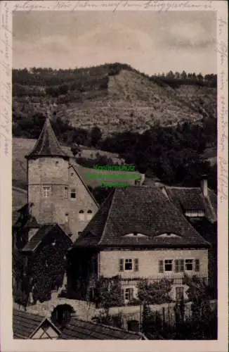 193922 AK Lobeda Thür. um 1925 Untere Lobdeburg Südseite