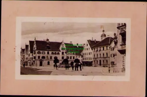 194311 AK Mindelheim Marktplatz 1913