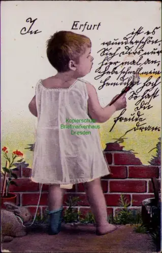 194331 Rucksack AK Erfurt ist es wunderschön, Sich dirs nur hier mal an, …1918