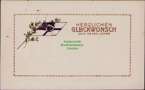 168961 AK Danzig 1915 HERZLICHEN GLÜCKWUNSCH ZUM NEUEN JAHRE