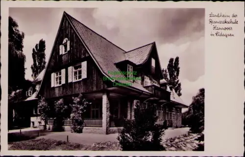 194485 AK Landheim der Bismarckschule  Hannover in Eldagsen um 1960