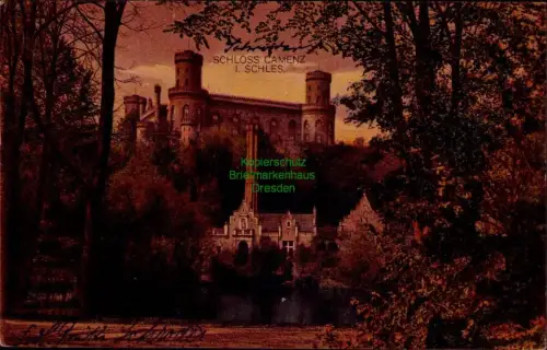 194567 AK SCHLOSS CAMENZ i. SCHLES. 1923