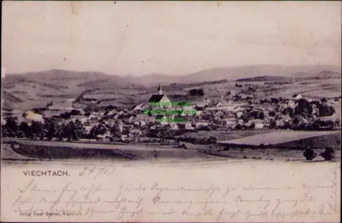 194590 AK VIECHTACH Bayern 1903 Verlag Xaver Stenzer, Viechtach