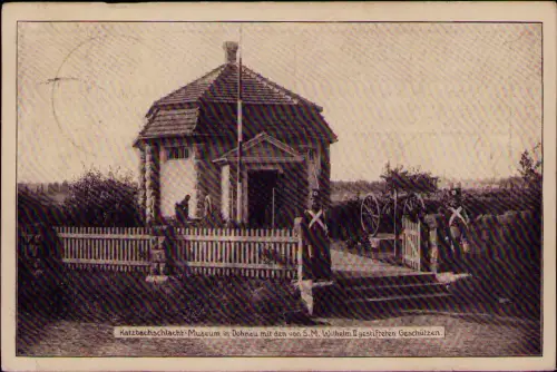 185275 AK Liegnitz 1913 Katzbachschlacht-Museum in Dohnau mit den von 5.M. Wilhe