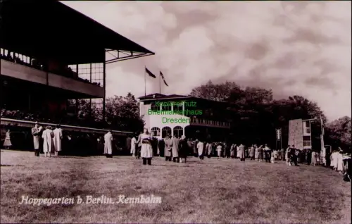 195142 AK Hoppegarten b. Berlin 1962 Rennbahn Sonderstempel Internationaler Renn