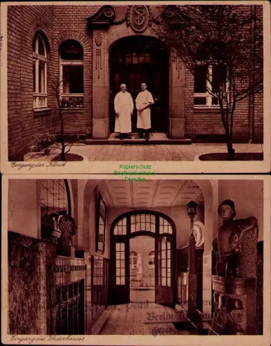 185336 AK Berlin 1936 Privatklinik Geheimrat Dr. P. Straßmann Schumannstrasse 18