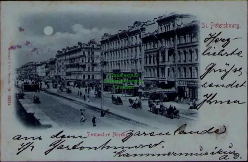 169167 AK Sankt Petersburg St. Petersbourg Nevsky Prospekt Stengel & Co., Dresde
