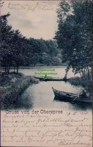 195545 AK Oberspree Berlin 1901