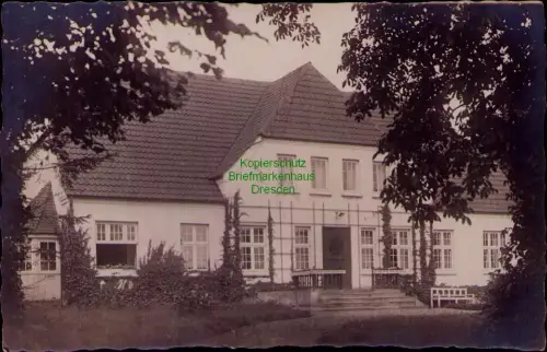 185533 AK Fotokarte Nordburg Norburg Alsen Pfarrhaus um 1930