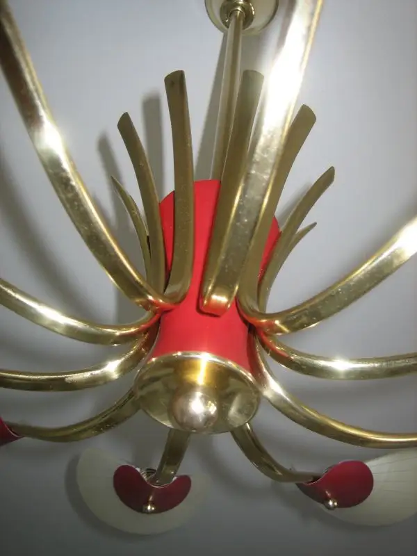 Deckenlampe Sputnik Lampe Original 50er 60er jahre 3