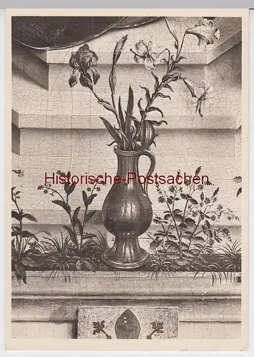 (58816) Foto AK Gemälde von Roger van der Weyden: Blumen