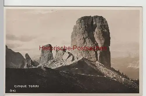(67658) Foto AK Cinque Torri, fünf Türme, Dolomiten