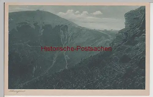 (71278) AK Riesengebirge, Melzergrund mit Schneekoppe, vor 1945