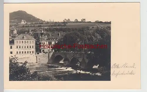 (85795) Foto AK Jena, Alte Camsdorfer Brücke, Restaurant Grüne Tanne