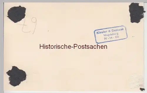 (F4413) Orig. Foto Magdeburg, Remtergang am Dom, Privatfoto vor 1945