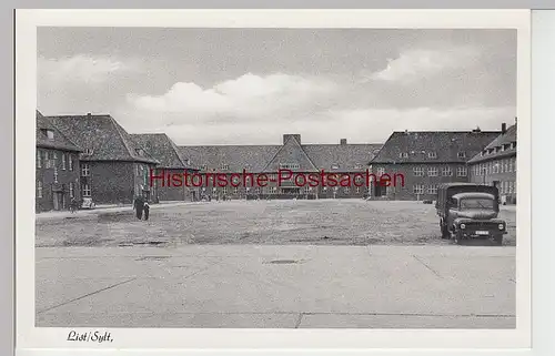 (90804) AK List auf Sylt, Garnison Fliegerhorst, Marineversorgungsschule
