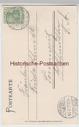 (103859) AK Gruß vom Äpfelwein aus Sachsenhausen, Frankfurt 1905