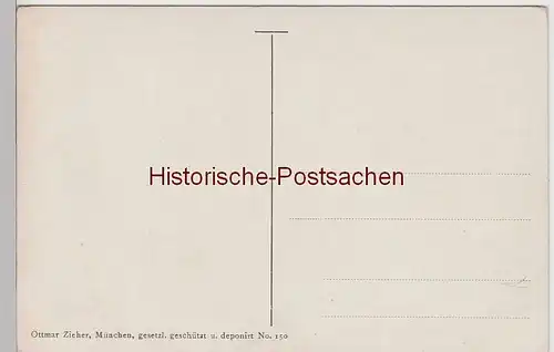 (107634) AK Prinzregent Luitpold, Porträt und Briefmarken von 1911