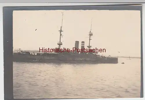 (F11015) Orig. Foto Englisches Kriegsschiff, 1913