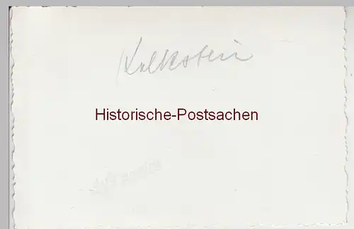 (F13833) Orig. Foto junger Herr Erwin Kalkstein am Pkw VW Käfer 1950er