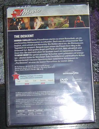 DVD The Descent 
Abgrund des Grauens

