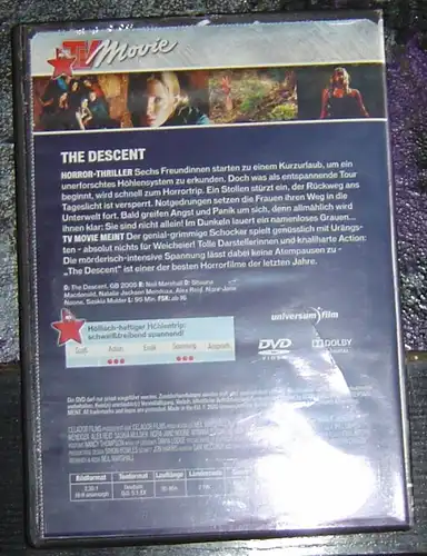 DVD The Descent 
Abgrund des Grauens

