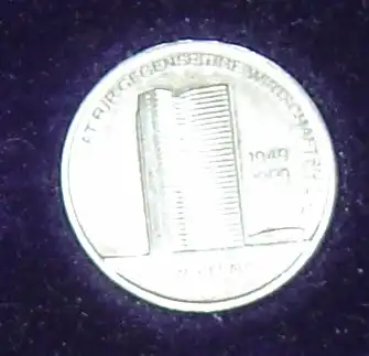 DDR Münze 1989 10,- Mark Wirtschaftshilfe