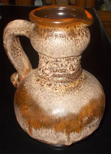 Tolle Vase Keramik gemarkt 805 oder 305 braune Farbtöne Krug- oder Kannenform