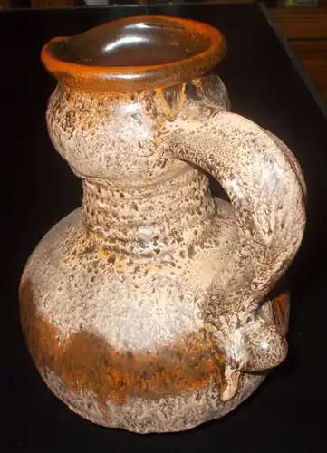 Tolle Vase Keramik gemarkt 805 oder 305 braune Farbtöne Krug- oder Kannenform
