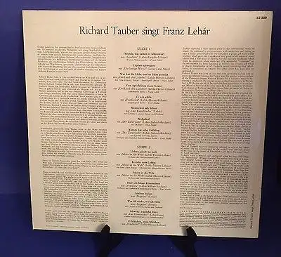 Richard Tauber singt Franz Lehar