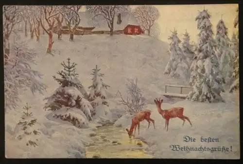 Weihnachten Stempel "helft österreichs Kindern amerik. Kinderfilfsaktion.. 10918
